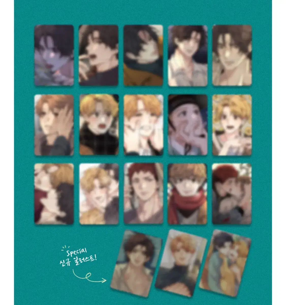 Collection of Unintentional Love Stories photocard full set WTS