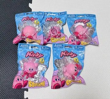 별의 커비 스퀴즈 컬렉션 새상품 5종류 세트 커비 스퀴즈