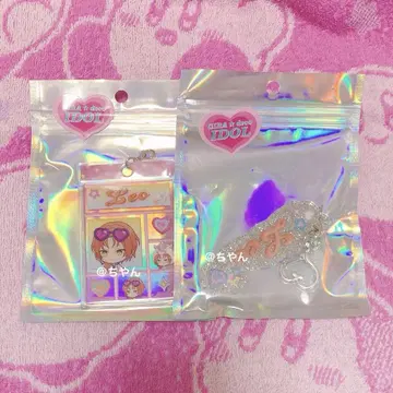 앙스타 GIRA 데코 기라데코 타일 참 네임 키링 츠키나가 레오