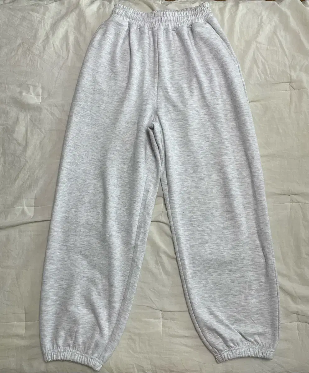 L Brenson Jogger Pants White Melange