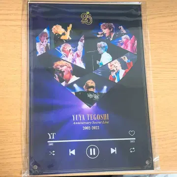 테고시 유야 anniversary secret live 굿즈 아크릴 보드