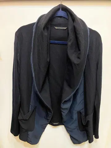 ato 아토 니트 후드티 후드 가디건 자켓 48 네이비