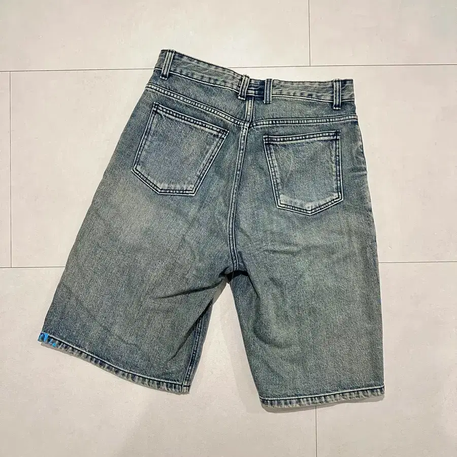 999humanity BELTED BURMUDA DYEING PANTS 【公式通販】