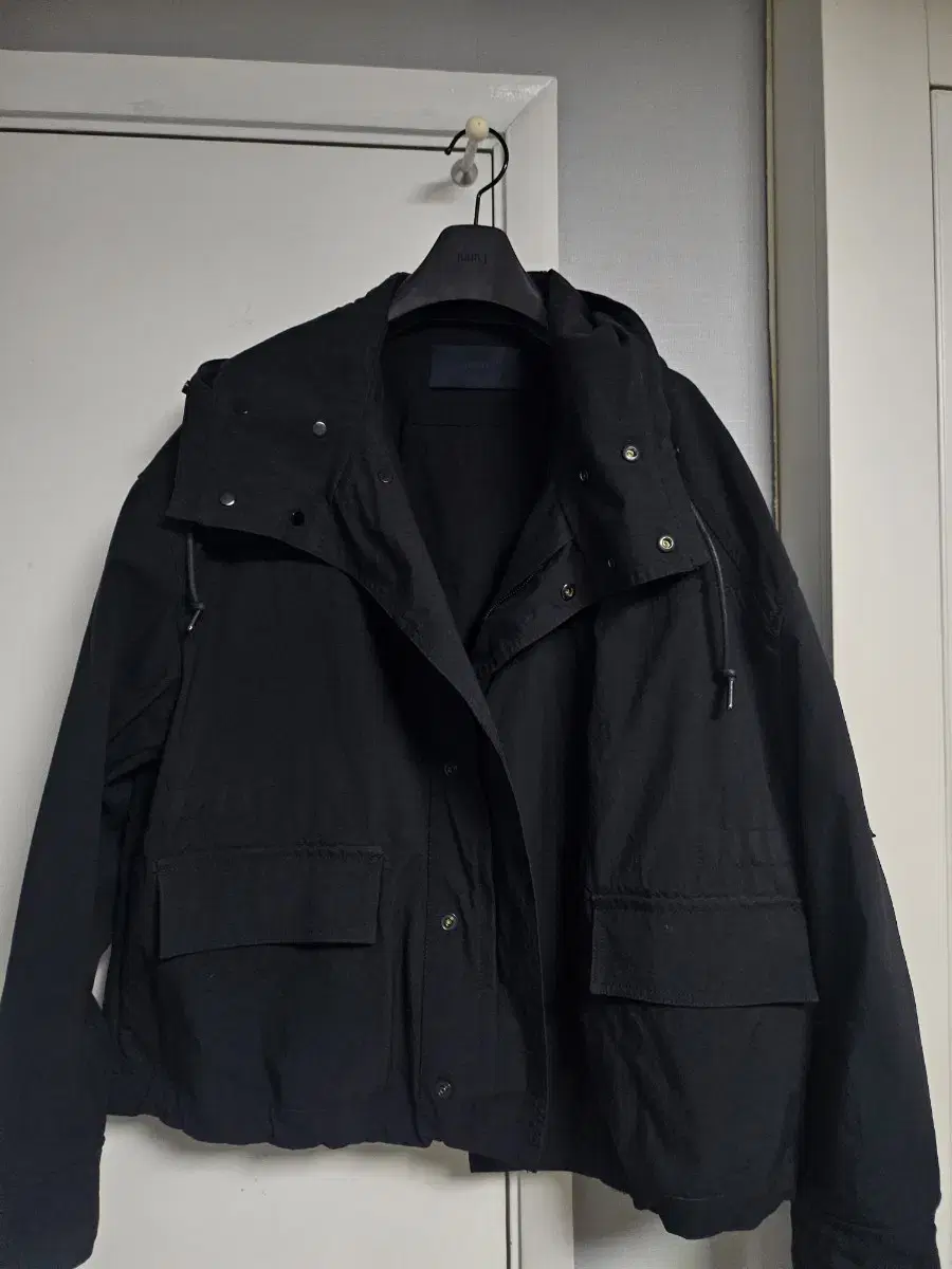 24ss Jun Ji Nylon Zip-Up Hoodie Jacket (46)