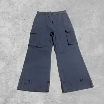 y2k baggy flare cargo pants junred