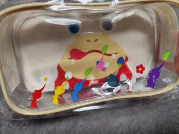 피크민 클리어 파우치 PIKMIN 닌텐도 펜 케이스 필통