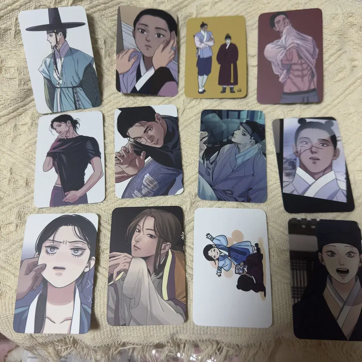 Tunick Cal and Flower Visit Poca Bangpo photocard Dbol Set