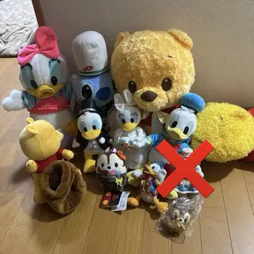디즈니 친구들 봉제 인형 세트