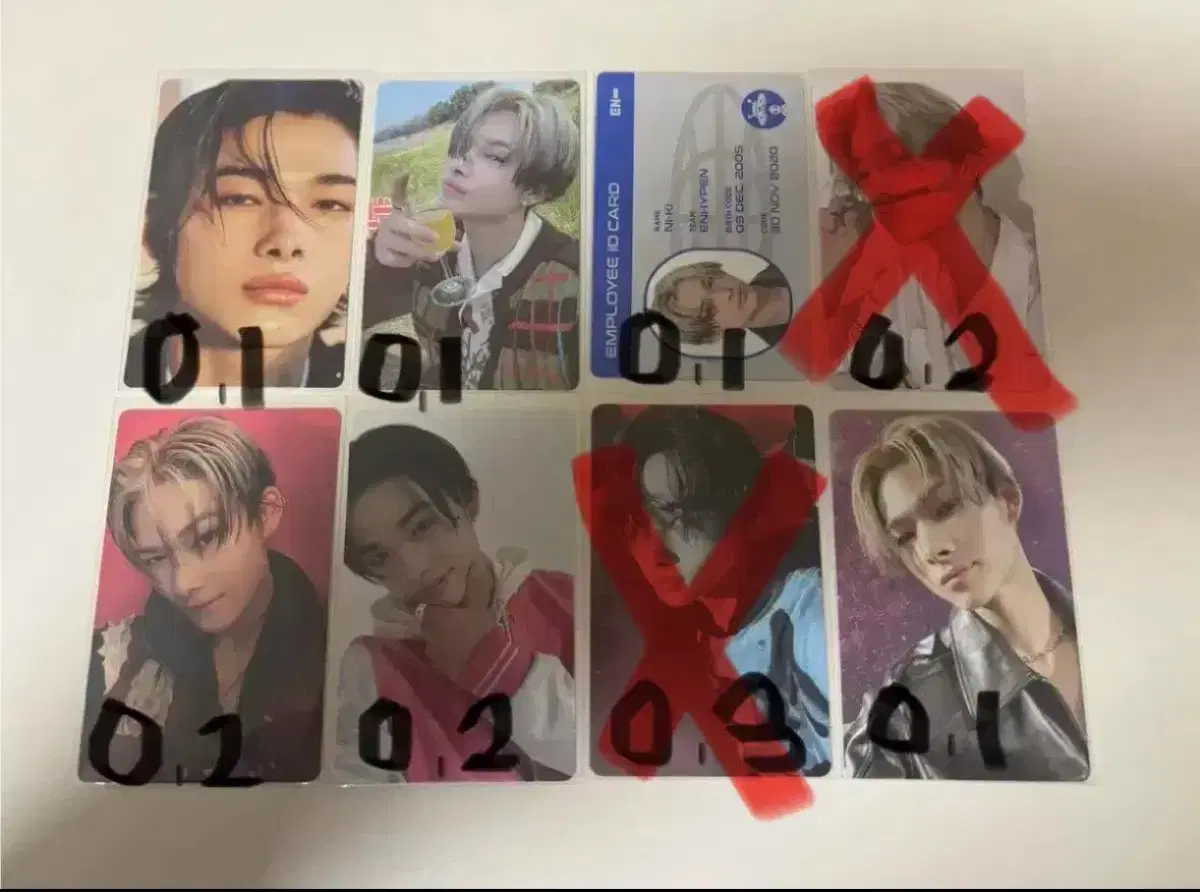 엔하이픈 니키포카 판매합니다