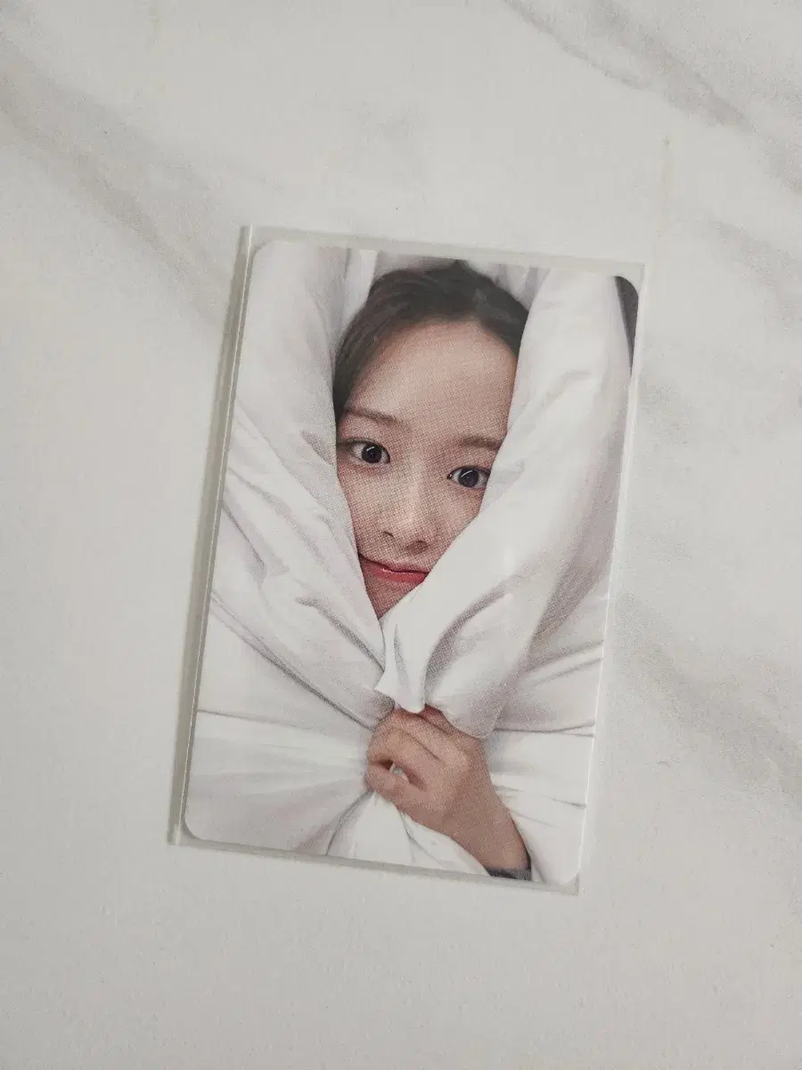 아이브 안유진 엠파시 메이크스타 이불밖은위험해 포토카드