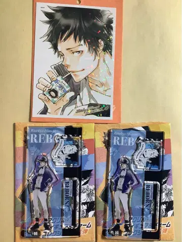 가정교사 히트맨 리본 브로마이드풍 카드 복권 아크릴 야마모토 다케시