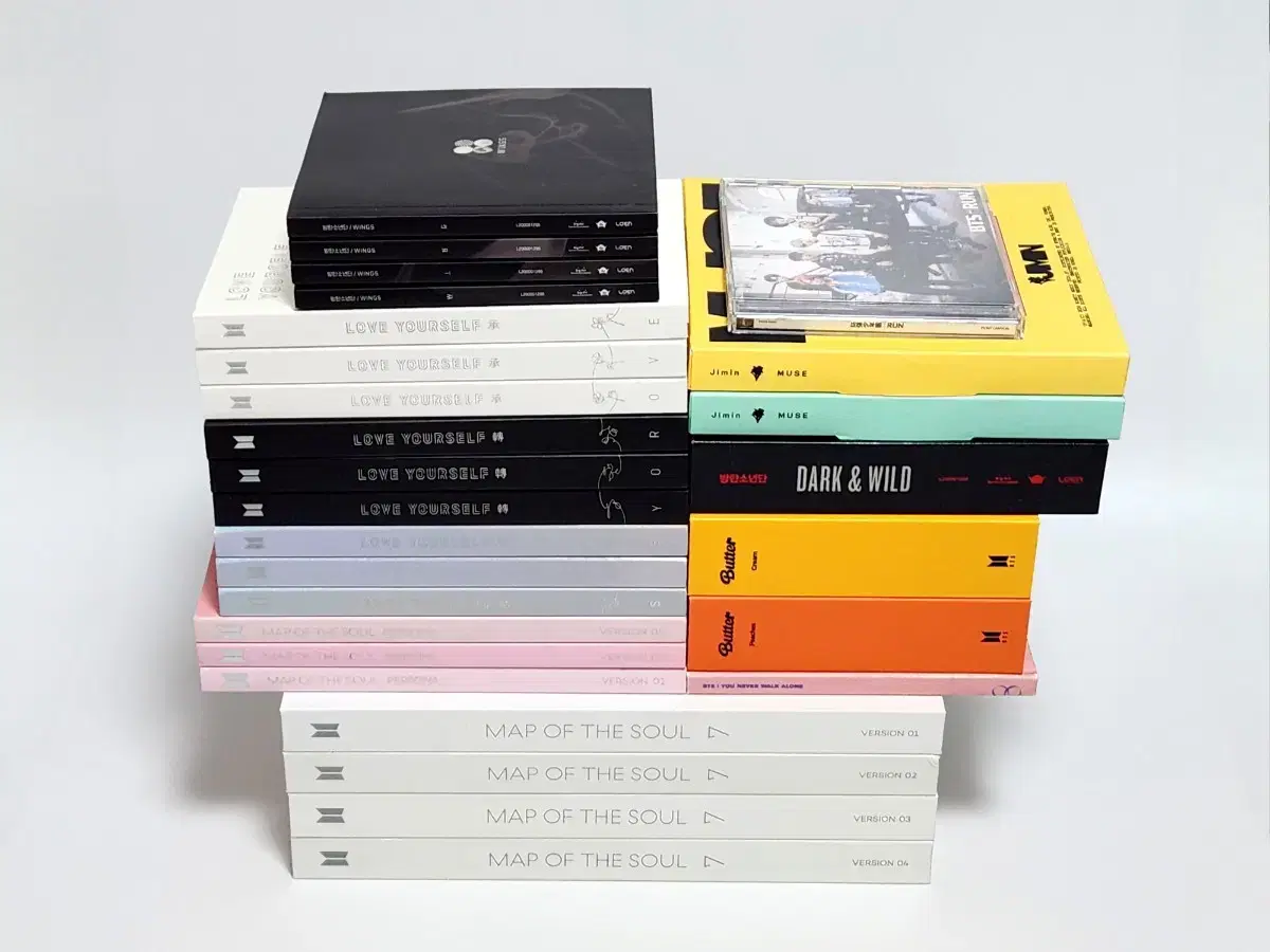 32p bts full set albums 방탄 앨범 32장