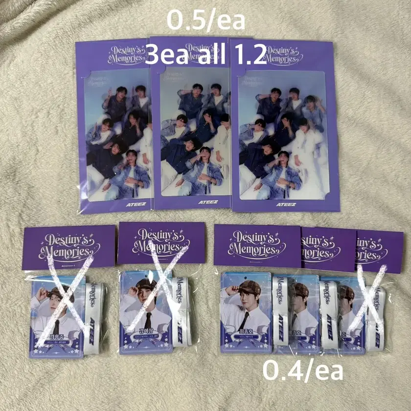 ON HAND] ATEEZ EXHIBITION Destiny's Memories POP UP OFFICIAL