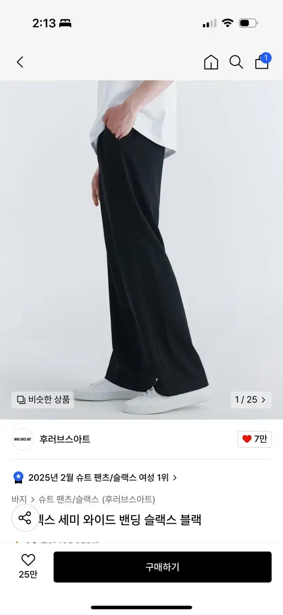 semi, Wide Slacks