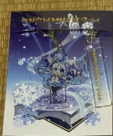 하츠네 미쿠 유키 미쿠 snow miku 2014 아크릴 참