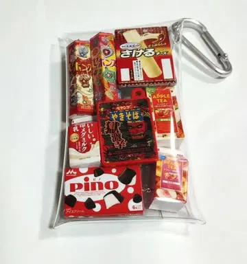가챠 파우치 빨간색 상품