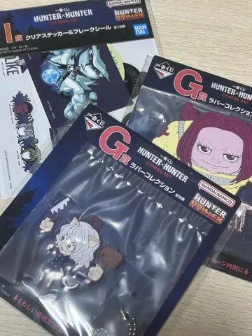 헌터X헌터 제일복권 I상 G상 네펠피토 세트