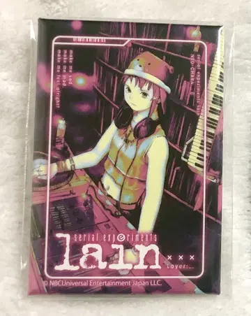 DMM 스크래치 serial experiments lain 스퀘어 캔뱃지