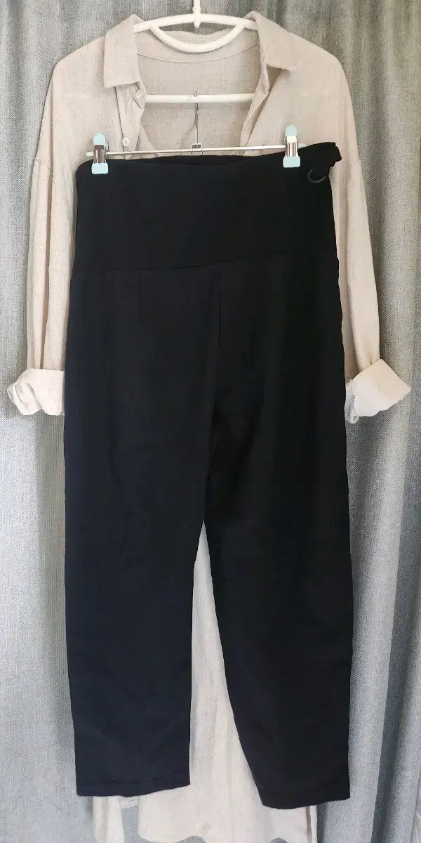 55"*yeoreum Black Maternity Bootcut Pants > Unbranded