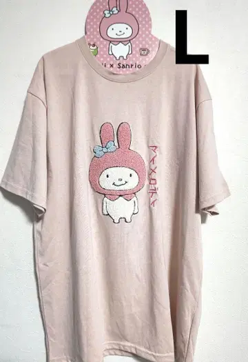 L 옷걸이 포함 니시무라 유우지 마이멜로디 자수 티셔츠