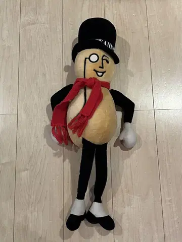 빈티지 미스터 피넛 MR.PEANUT 봉제 인형 특대형 사이즈