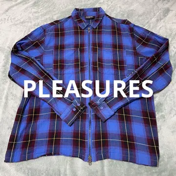 PLEASURES Vernon 체크무늬 셔츠 자켓