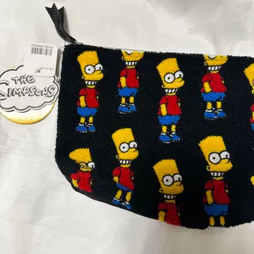 단종 새상품 심슨 가족 바트 올패턴 사가라 파우치