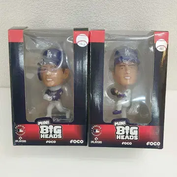 오타니 쇼헤이 다저스 미니 보블헤드 시티 커넥트 타자 홈 투수