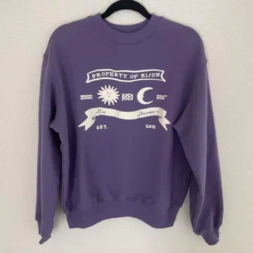 최종 가격 인하 KIJUN 맨투맨 Sun Moon Pullover