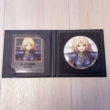 로드스섬전기 서약의 보관 캔뱃지 클리어 카드 메모리얼 앨범