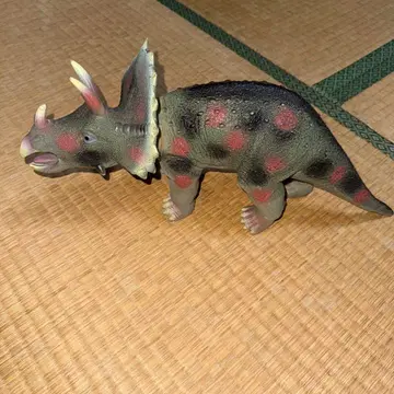 트리케라톱스 공룡 소프트 비닐 인형