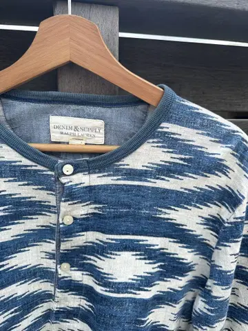 Ralph Lauren denim&supply 헨리넥 올 패턴