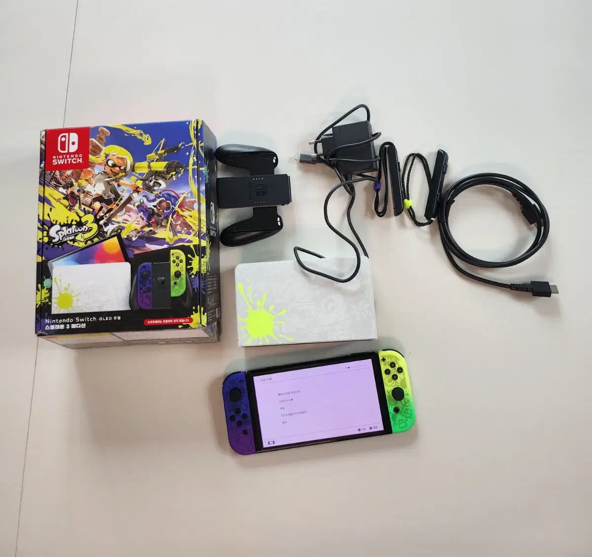Nintendo Switch OLED Splatoon Edition sold