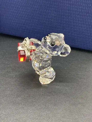 스와로브스키 크리스탈 피규어 곰 선물 박스 4cm