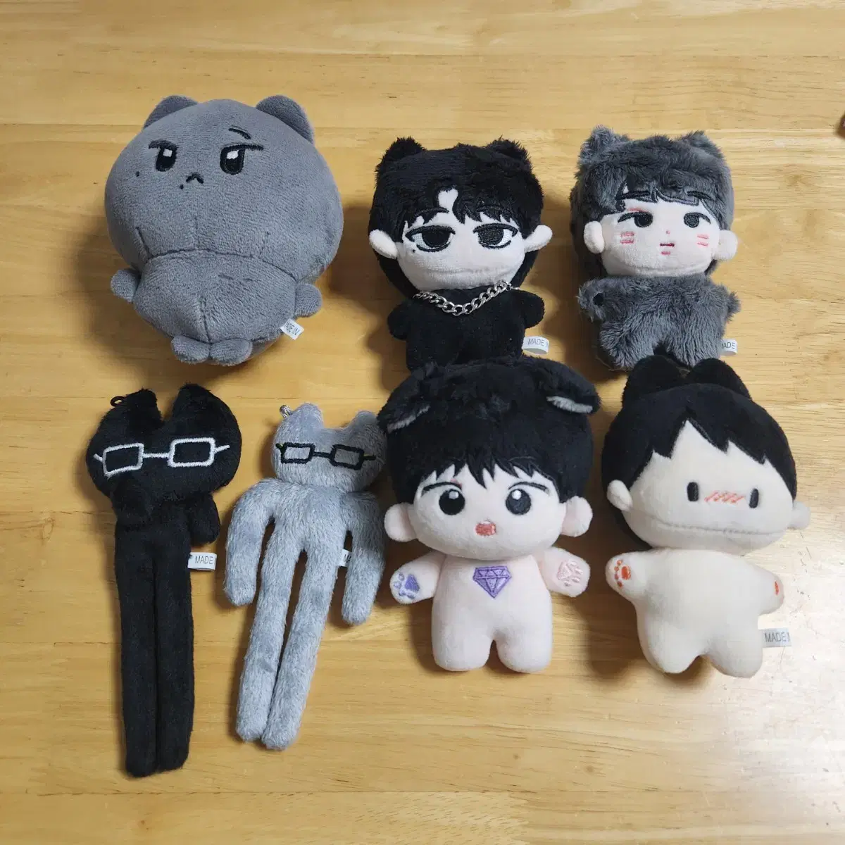 세븐틴 원우 디에잇 인형 묭삐 묭애옹 알잘냥 롱다리야옹짱 버블원 행원냥