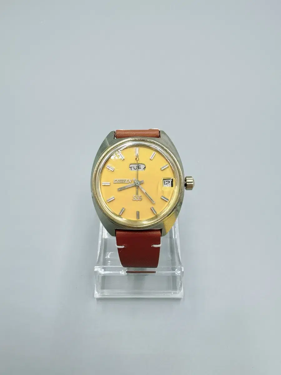 Citizen Triple Five Manual Mechanical Watch from the 1970s