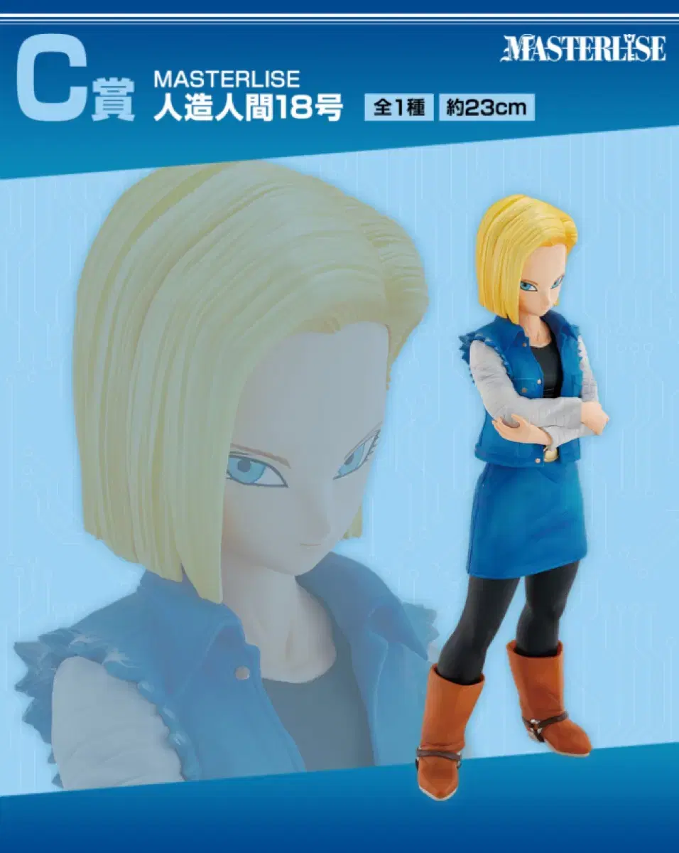 Android 18 C-Class Dragon Ball Z Lottery Figure The Terror of Androids