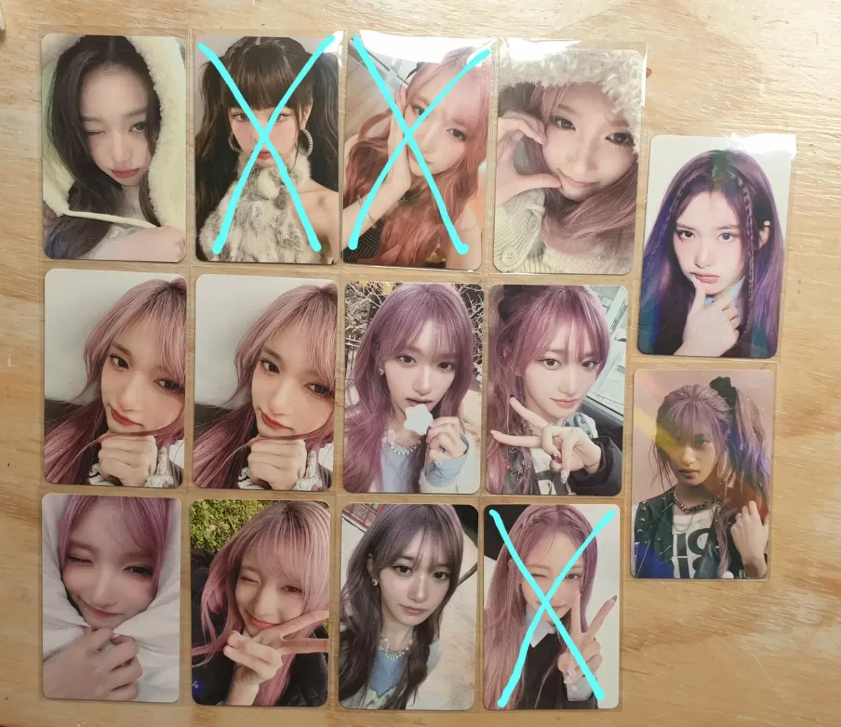 아이브 포카 65장 일괄 양도 이서리즈레이가을유진원영엠파시