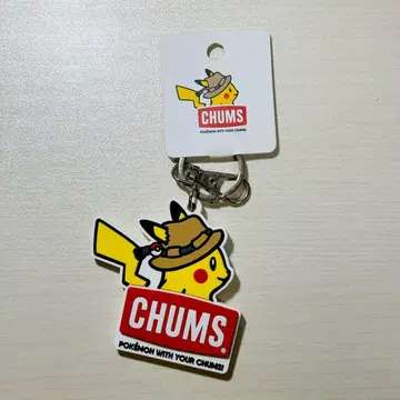 포켓몬 CHUMS 콜라보 러버 키링 피카츄