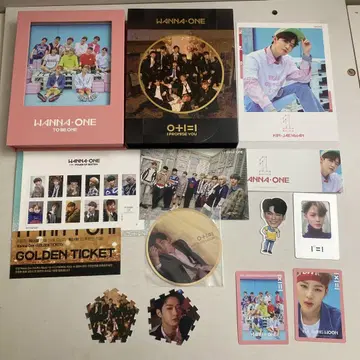 Wanna One 앨범 트레이딩 카드 세트 판매