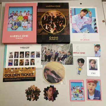 Wanna One 앨범 트레이딩 카드 세트 판매