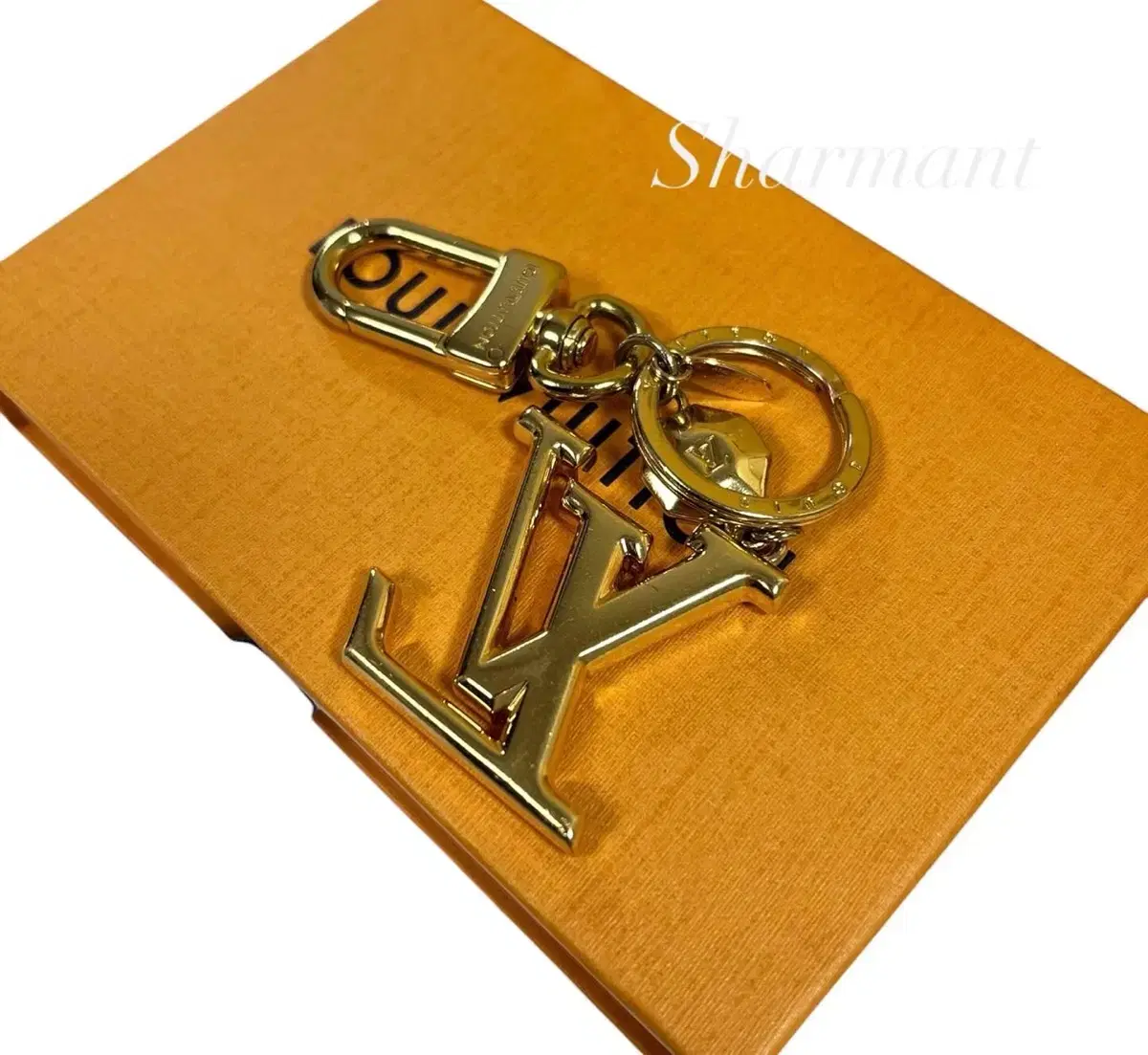 루이비통 LV 키링 써클 키홀더 금장