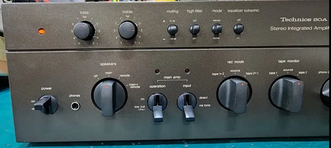 테크닉스 인티앰프SU-8080(80A)100V