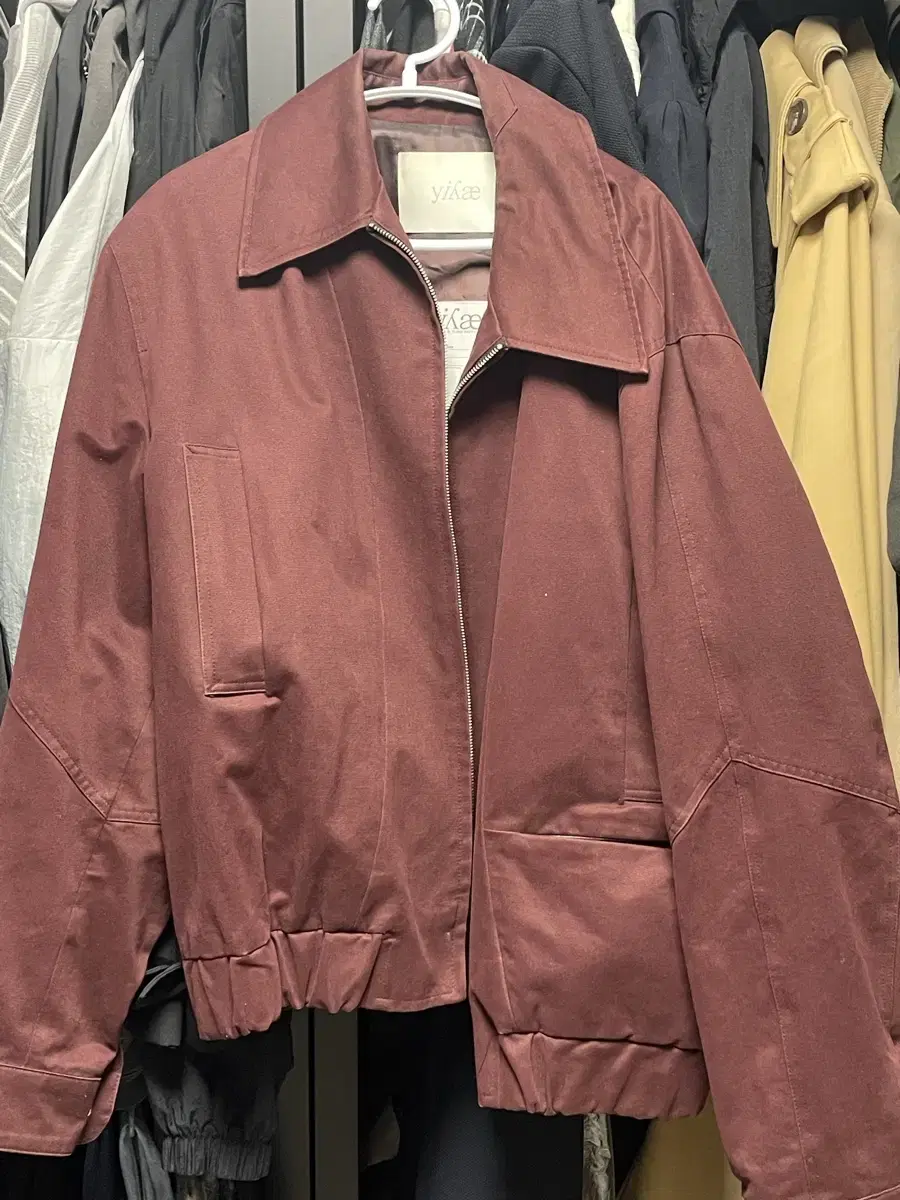 yiyae / Drifter jacket burgundy / M