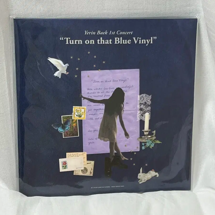 Baek Yerin Turn on that Blue Vinyl Live Special Vahn #백예린lp,#백