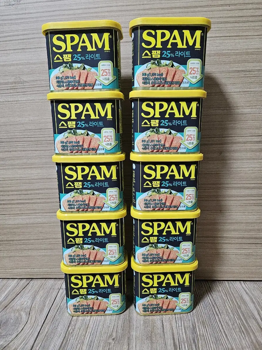 340g of spam 10 large pieces