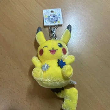 피카츄 봉제 인형 키링 포켓몬 USJ 유니버셜 키링