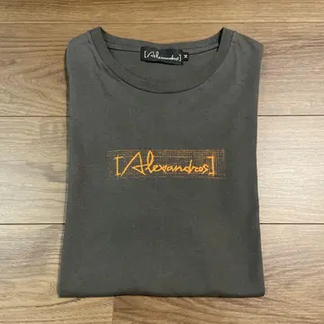 [alexandros] 드로스 라이브 굿즈 티셔츠 로고 알렉산드로스