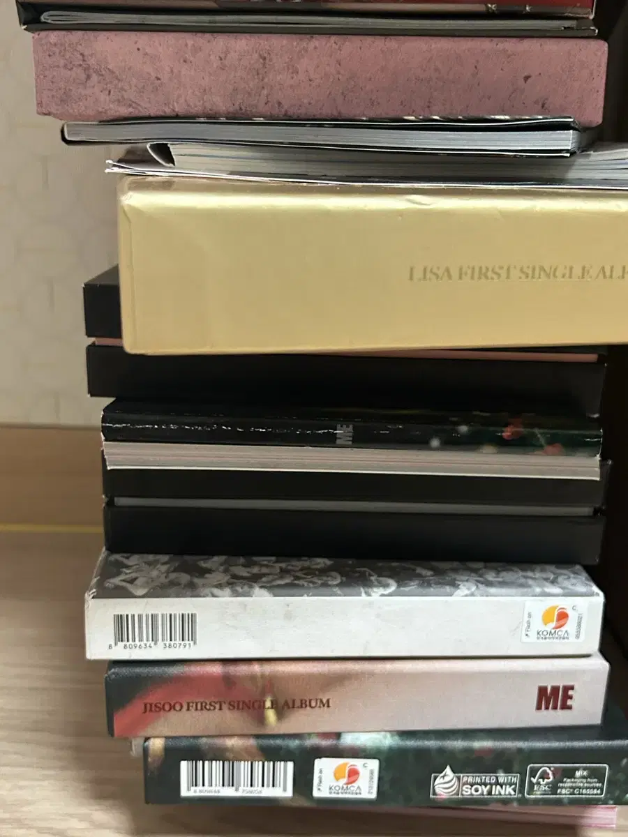 Unsealed Album of Female Idols sell Disposal ive black pink Espa