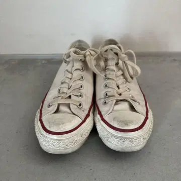CONVERSE 화이트 로우컷 메이드 인 재팬